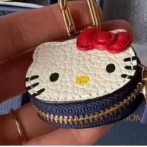 Sanrio Hello Kitty White, Red & Blue Mini Coin Pouch